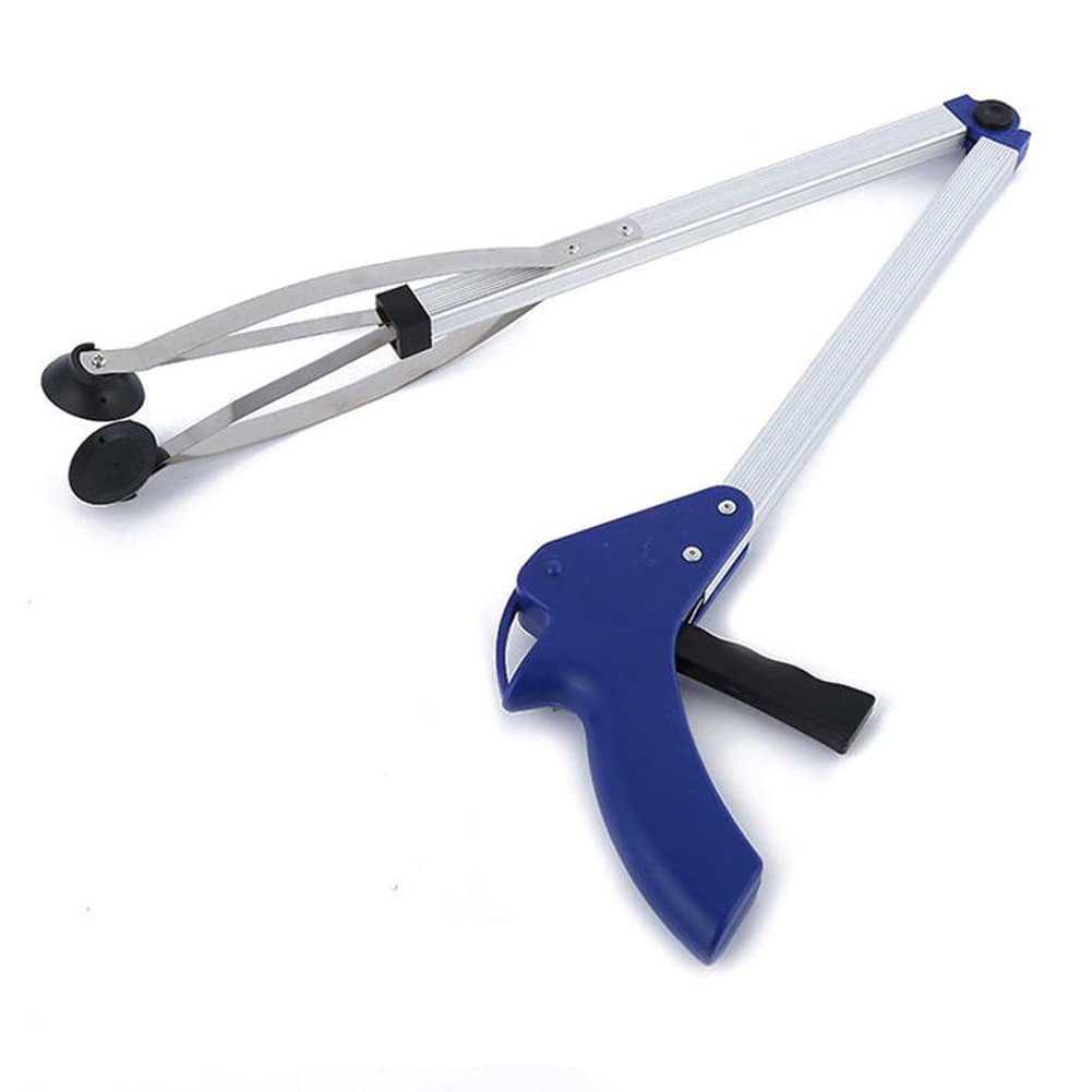Aluminum alloy folding garbage clip picking device Household picking device Sanitation garbage clamp health clip - Image 7