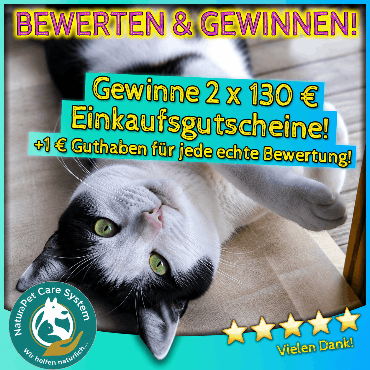 BEWERTEN UND GEWINNEN!