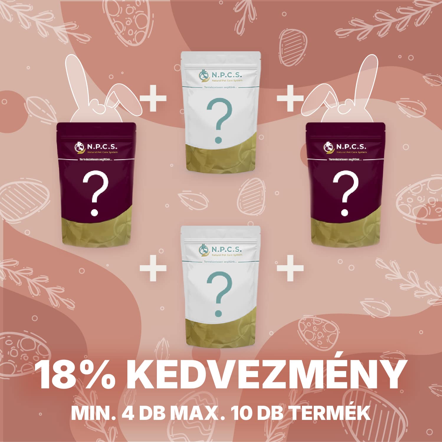 Húsvéti csomag 3 (4-10db termék) – 18% Kedvezménnyel