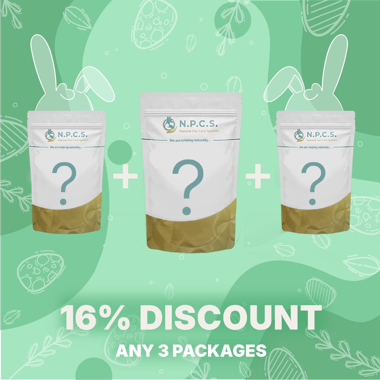 Easter package (3 products) - 16% discount package