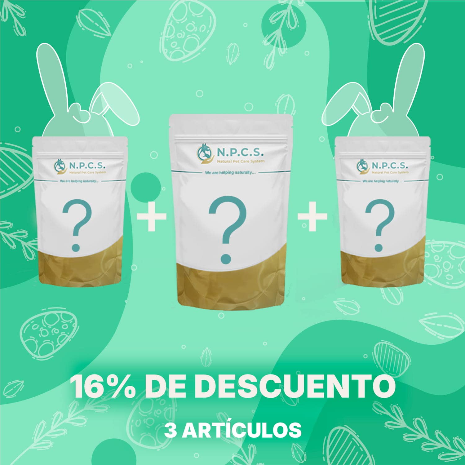 Paquete de Pascua (3 productos) 16 de descuento