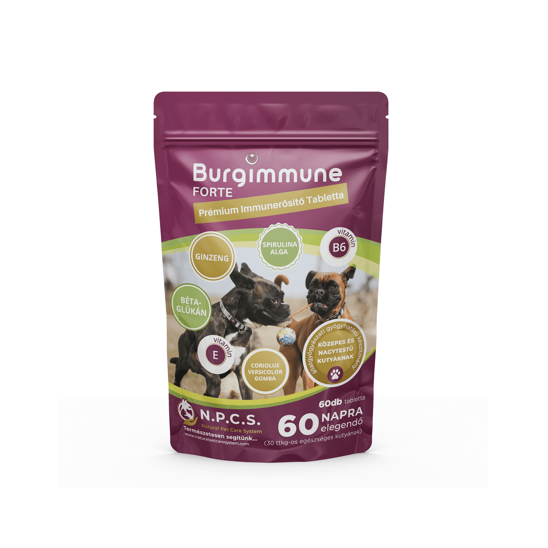 Burgimmune FORTE Tabletta (60db)