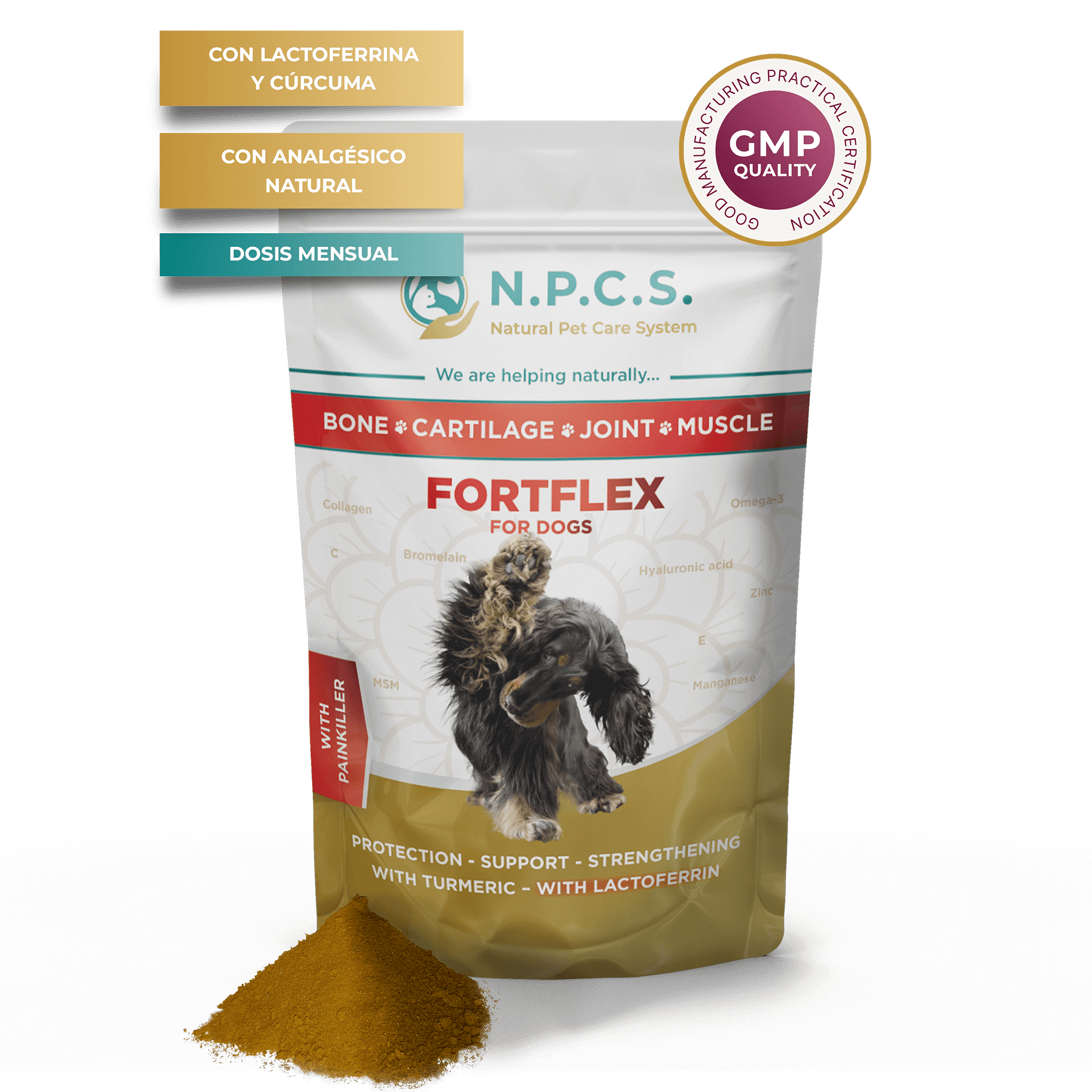 N.P.C.S. FORTFLEX – Hueso Cartílago Articulación Músculo (analgésico) 50 g