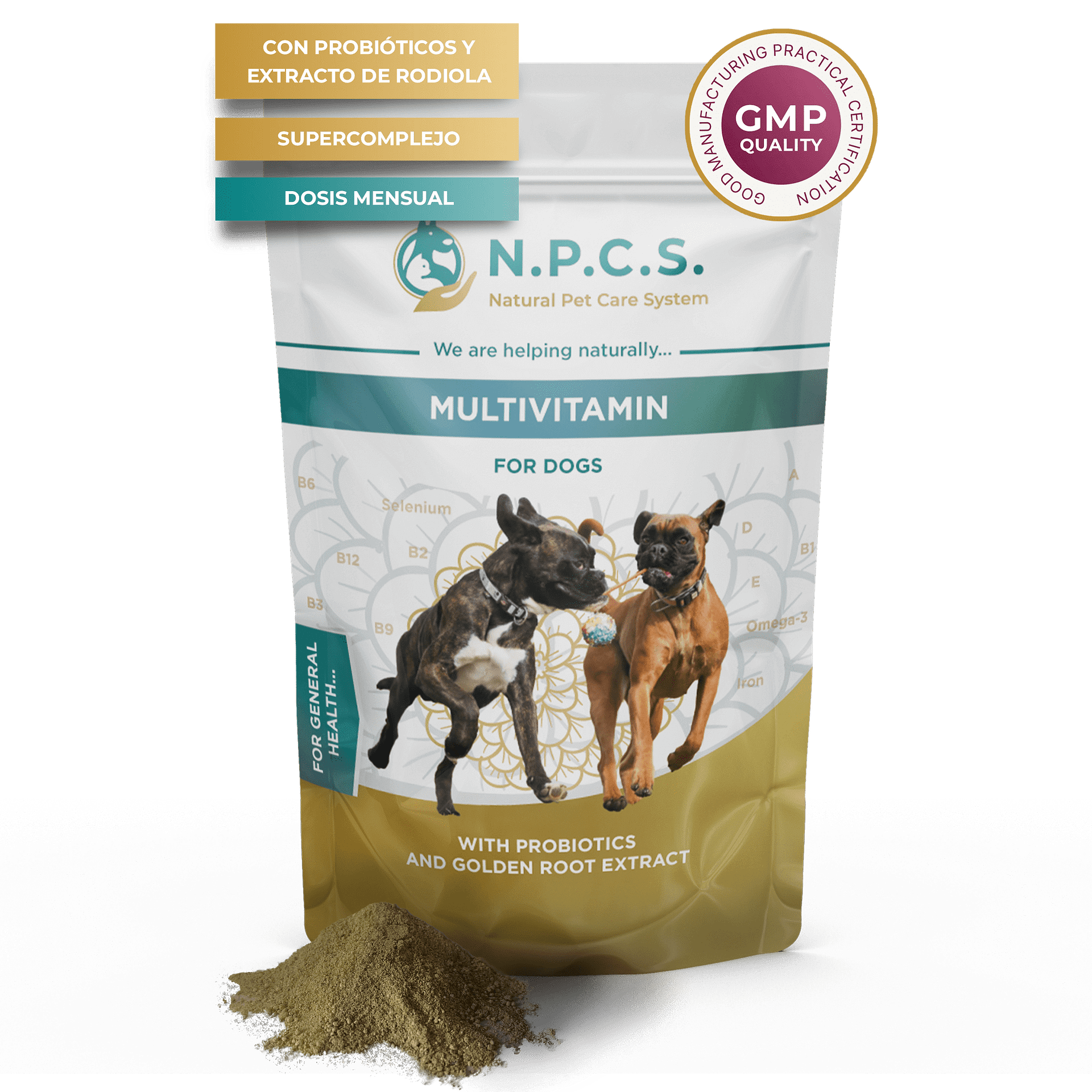 Natural Pet Care System Multivitaminas para Perros (polvo), 45g