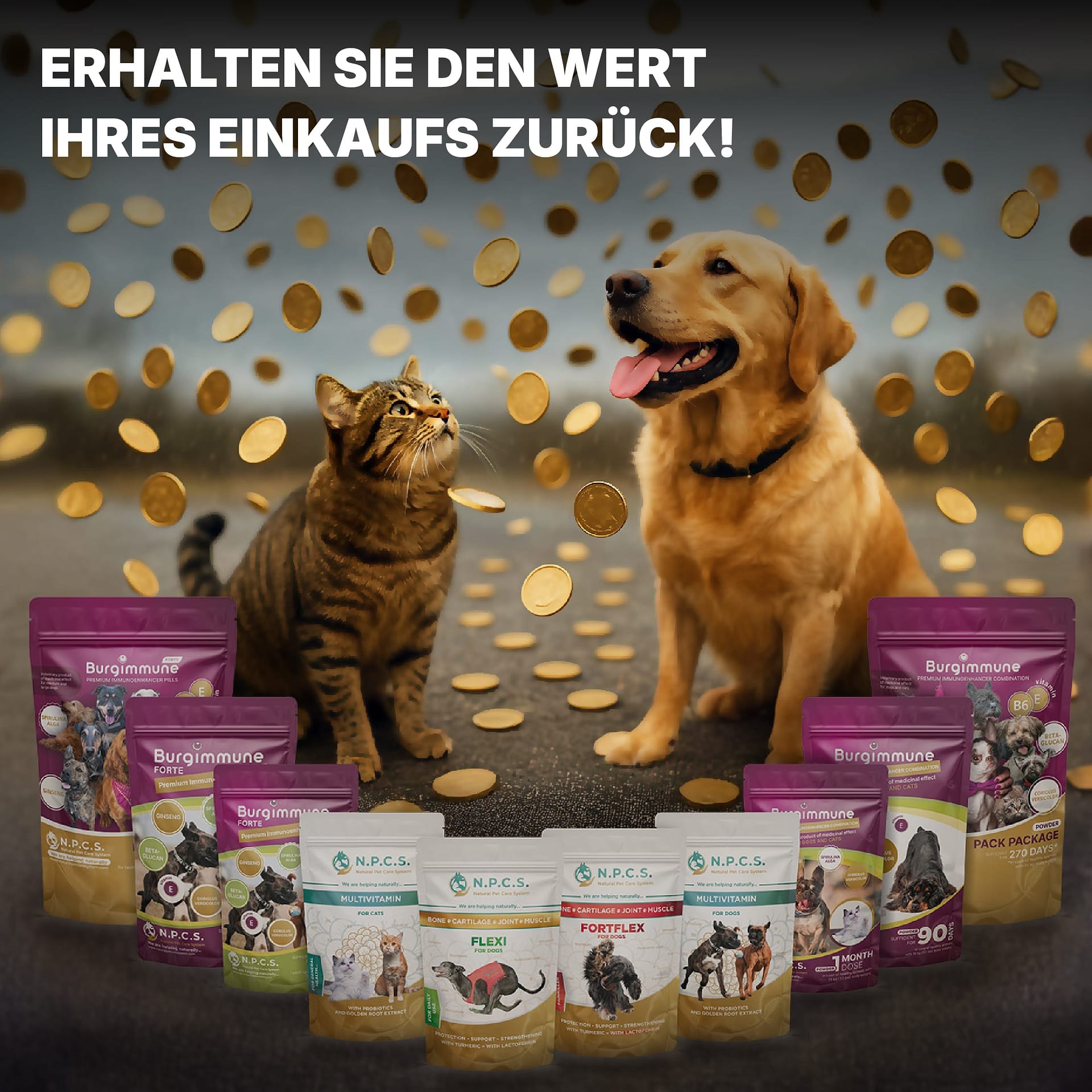 ERHALTEN SIE SICH DEN KAUFPREIS ZURÜCK!