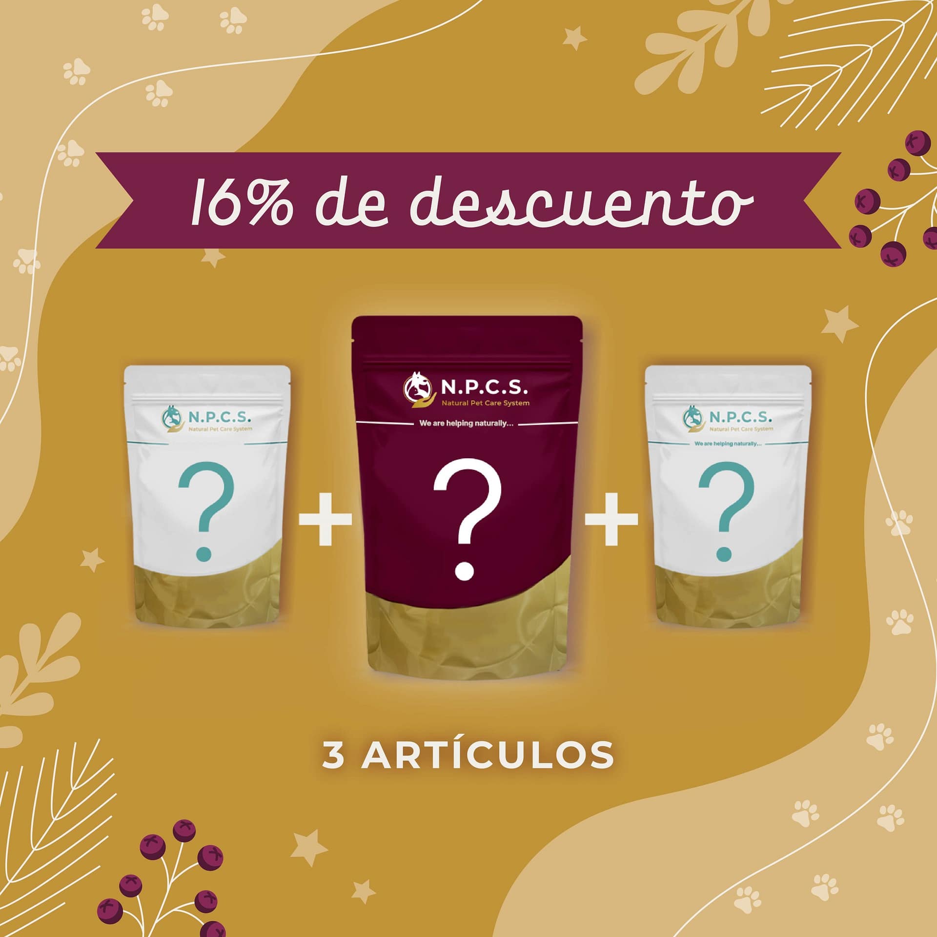 Paquete festivo premium a tu elección (3 productos) – 16 % de descuento