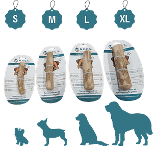 Natural Pet Care System KÁVÉFA RÁGÓRÚD S-XL