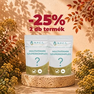 2db választható N.P.C.S. Multivitamin (szuperkomplex probiotikummal) - 25% kedvezménnyel