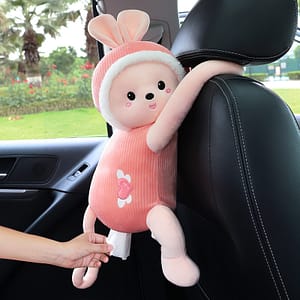 Cute Car Seat Back Seat Back-mounted Tissue Box