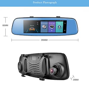 8 Inch 4G Android cloud mirror driving recorder