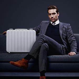 Portable Handheld Aluminum Alloy Jewelry Box