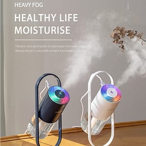 Magic Shadow USB Air Humidifier For Home With Projection Night Lights Ultrasonic Car Mist Maker Mini Office Air Purifier