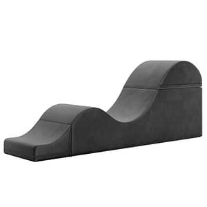 Aria Convertible Chaise - Black