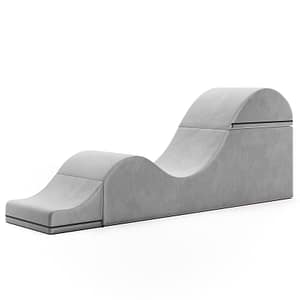 Aria Convertible Chaise - Grey