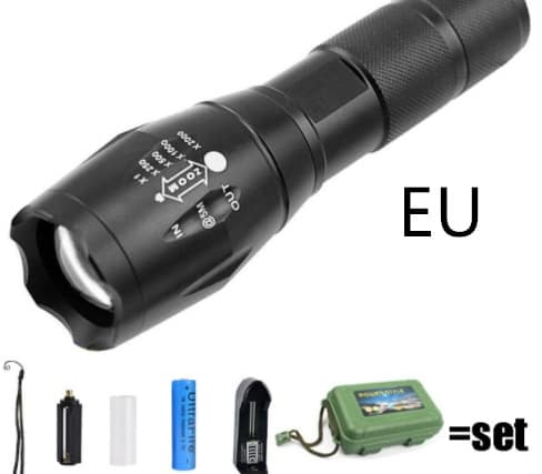 Strong Light Flashlight Special Forces Rechargeable Home Self-Defense Waterproof Riding Mini Camping Premium Super Bright Flashlight - Image 7