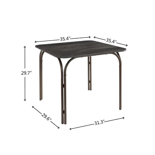 5-Piece Wood Table & 4 Chairs,Modern Dining Table Furniture Set For Home, Kitchen, Dining Room,Dining Table And Chair - Image 3
