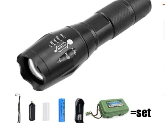 Strong Light Flashlight Special Forces Rechargeable Home Self-Defense Waterproof Riding Mini Camping Premium Super Bright Flashlight - Image 6