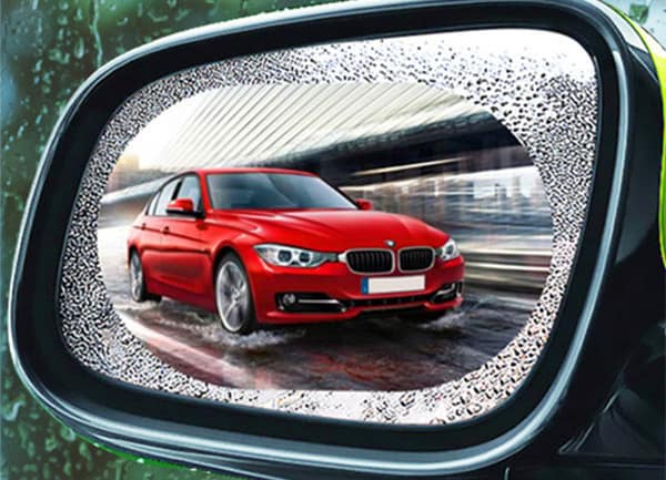 2Pcs Car Rearview Mirror Rainproof Film, Motorcycle, Bus, Bus, Truck, Back Mirror, Waterproof And Anti-Fog Film, Water-Repellent Film - Image 3
