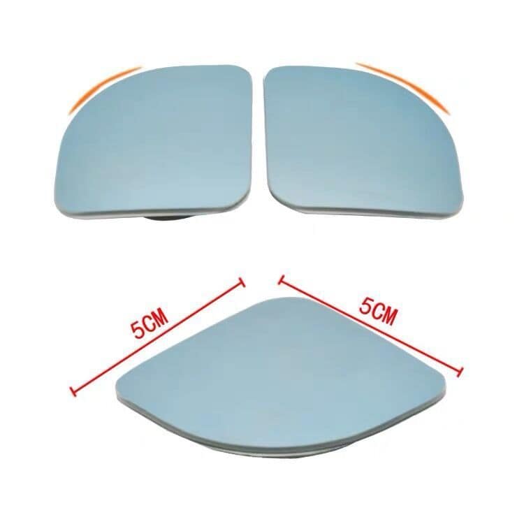 Car Rearview Mirror With No Edge Glass, Reverse Small Circular Mirror 360 Degrees - Image 2