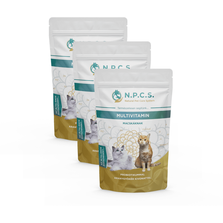 3db Natural Pet Care System Multivitamin Macskáknak (por)