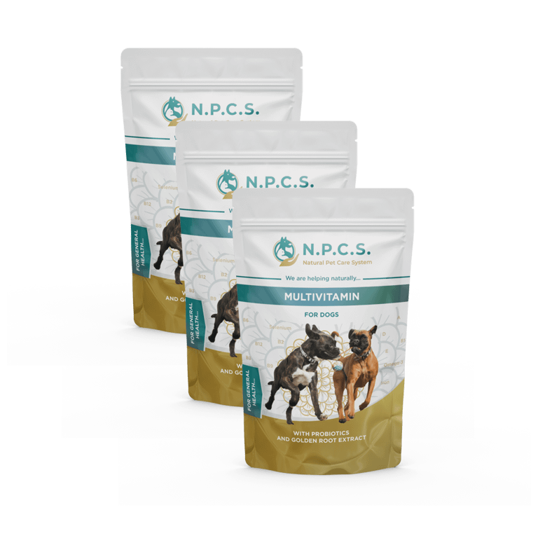 3pcs Natural Pet Care System Multivitamin For dogs