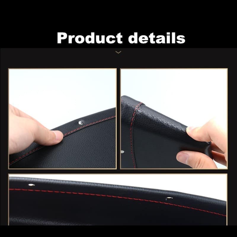 Car Organizer Box Caddy Catcher PU Leather Seat Gap Storage Bag - Image 4