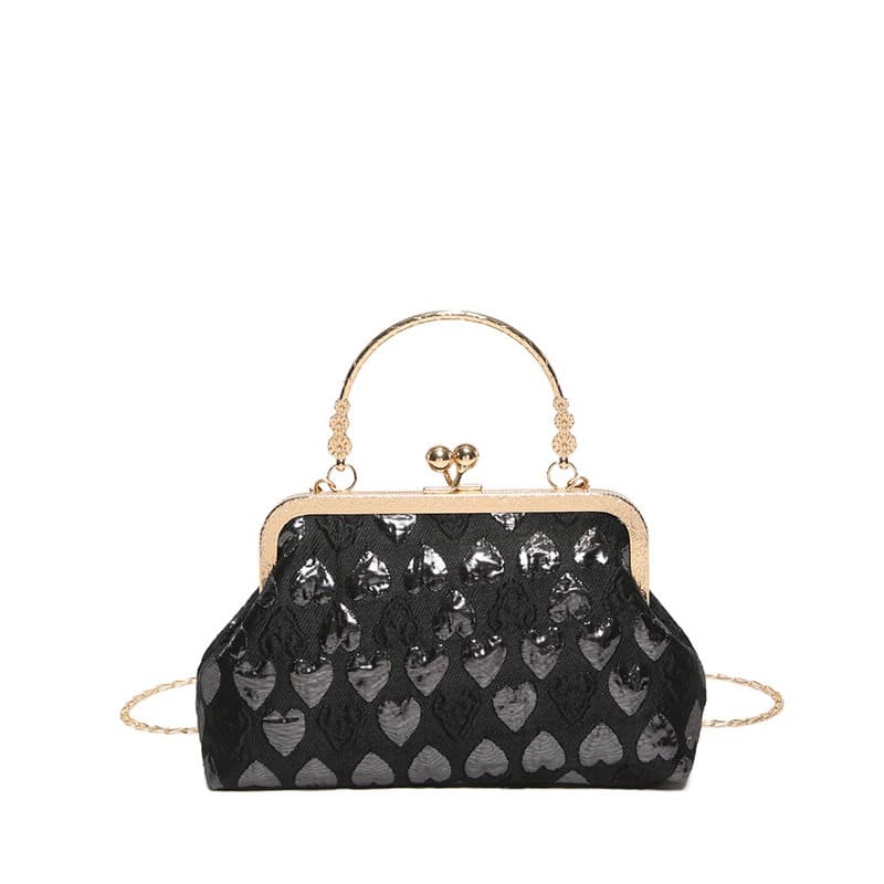 All-match Love Hand-held Crossbody Small Square Bag - Image 6