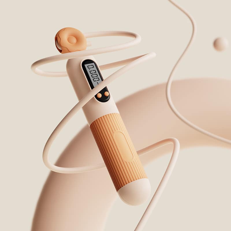 Jump Rope With Counter, Adjustable Skipping Rope With Calorie Counter, Smart Skipping Rope For Fitness Exercise And Weight Lose - Image 3