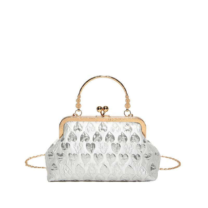 All-match Love Hand-held Crossbody Small Square Bag - Image 7