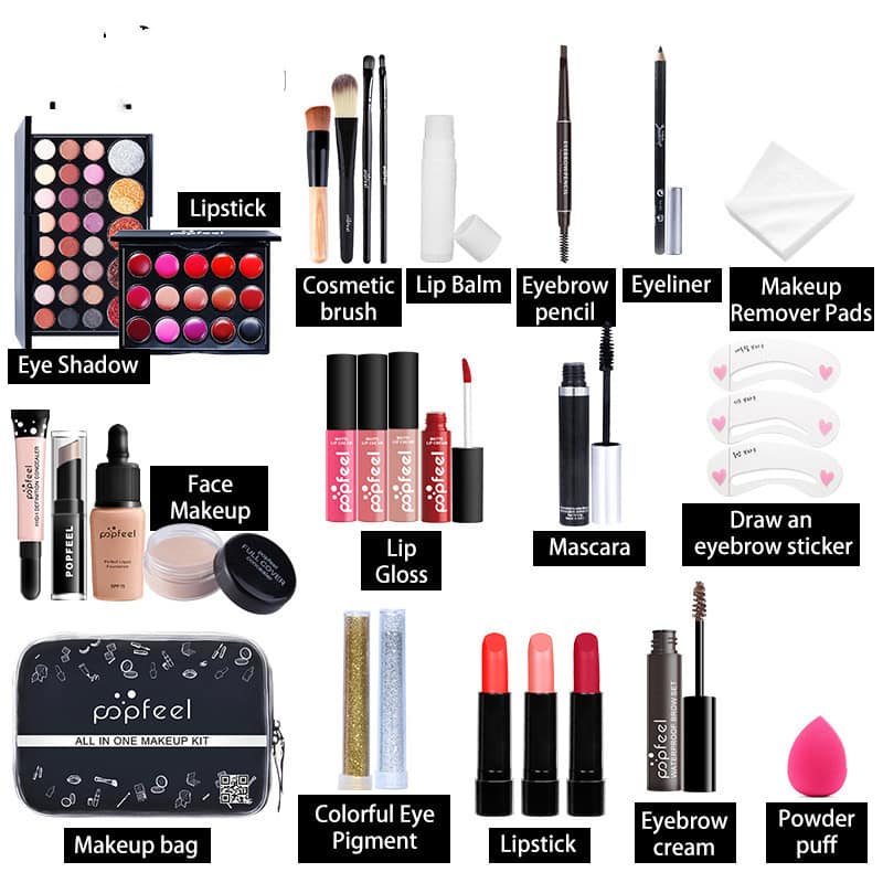 POPFEEL All In One Makeup Set - Image 5
