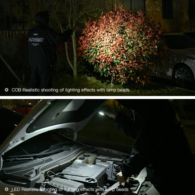 Multifunctional Charging Emergency Light Convenient Keychain Work Light COB High Brightness Maintenance Light Outdoor Camping LED Light - Image 5