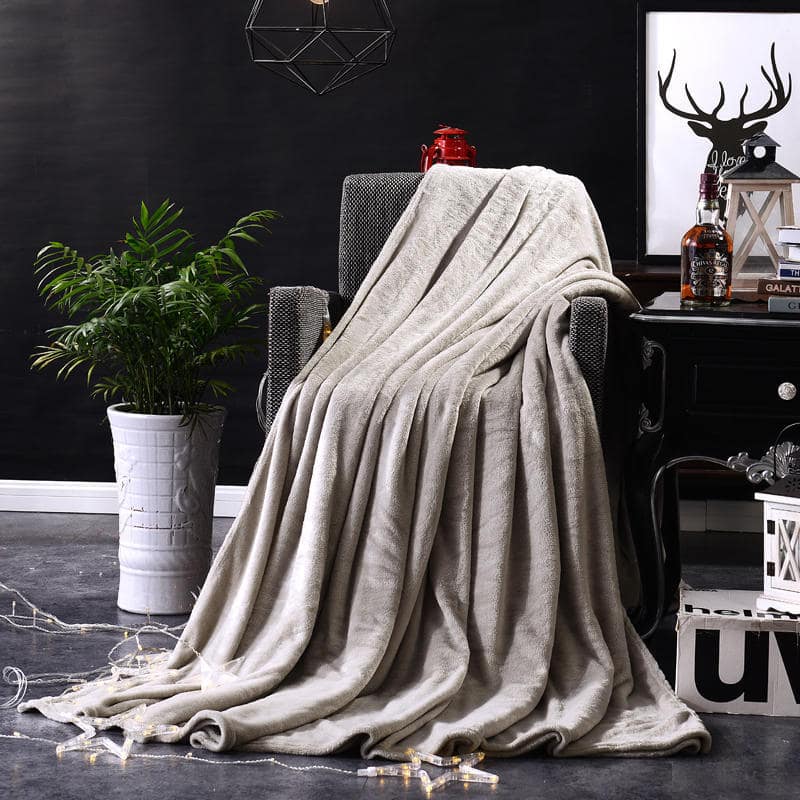 Creative Printing Warm Thickened Flannel Blanket - Image 10