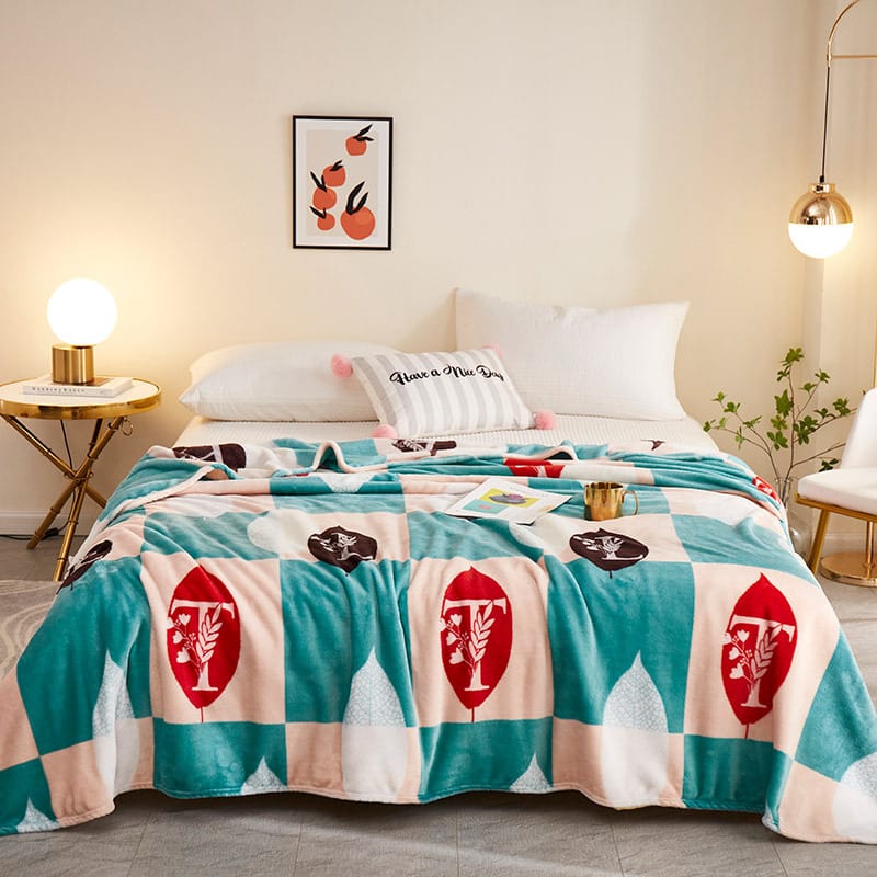 Creative Printing Warm Thickened Flannel Blanket - Image 9
