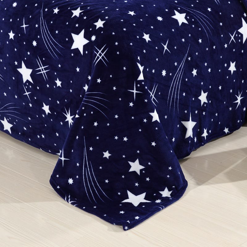 Creative Printing Warm Thickened Flannel Blanket - Image 2
