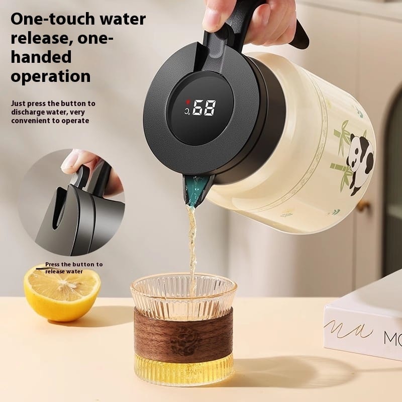 New 316 Stainless Steel Ceramic Inner Pot Teapot With Temperature And Stuffy - Image 3