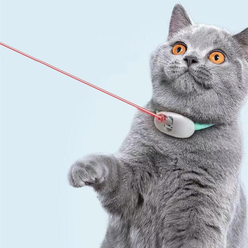 Automatic Cat Toy Smart Laser Teasing Cat Collar Electric USB Charging Kitten Amusing Toys Interactive Training Pet Items - Image 6