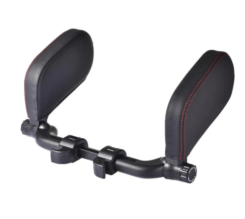 Car headrest pillow Sleep Adjustable Side Car Soft Travel Seat Headrest Auto Leather Support Neck Pillow Cushion car accessories - Image 10