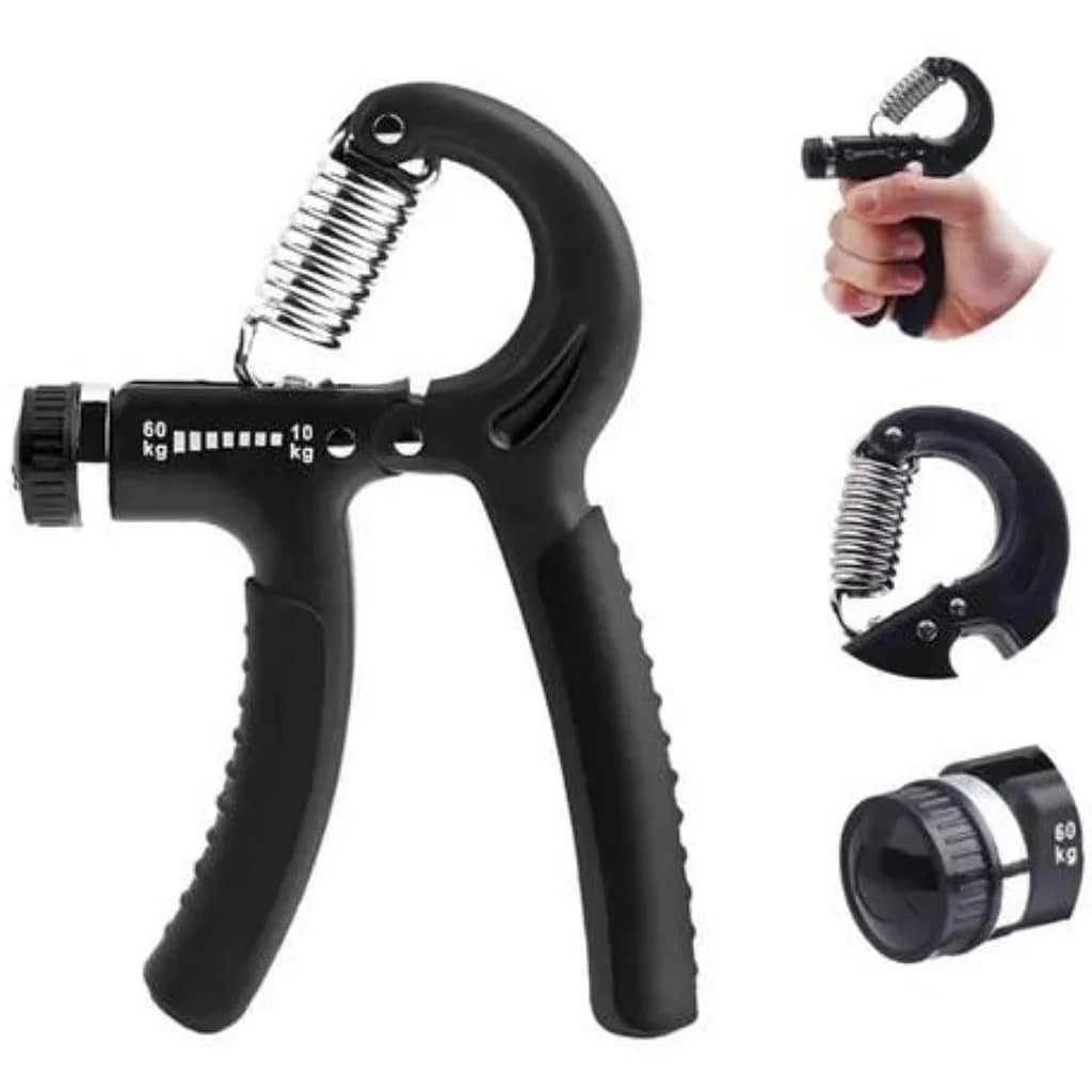 Adjustable Spring Hand Grip Flexor Handle Forearm And Hands - avani